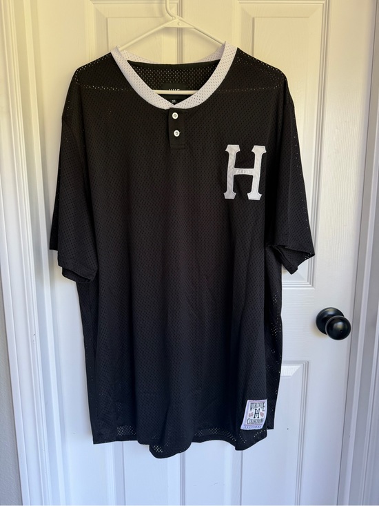 HUF Other - HUF Worldwide Collection Mesh Baseball Jersey XXL